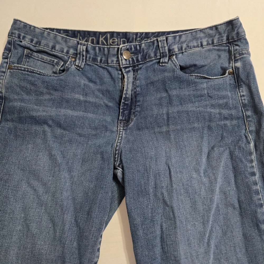 Calvin Klein Blue Bootcut Jeans